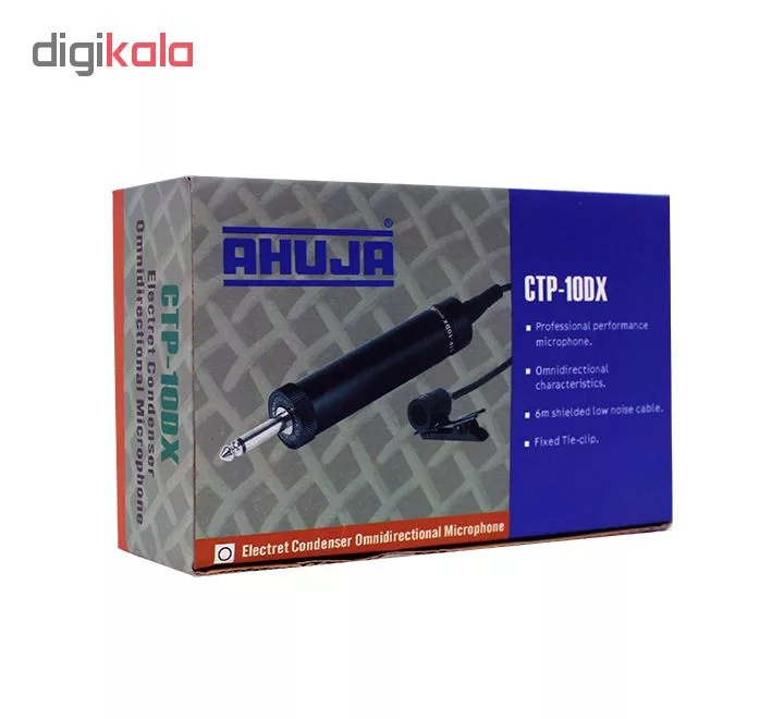 میکروفن یقه ای آهوجا مدل CTP-10DX
