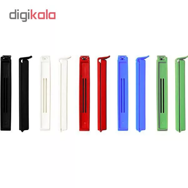 گیره کیسه مدل BEVARA کد 1108 مجموعه 10 عددی