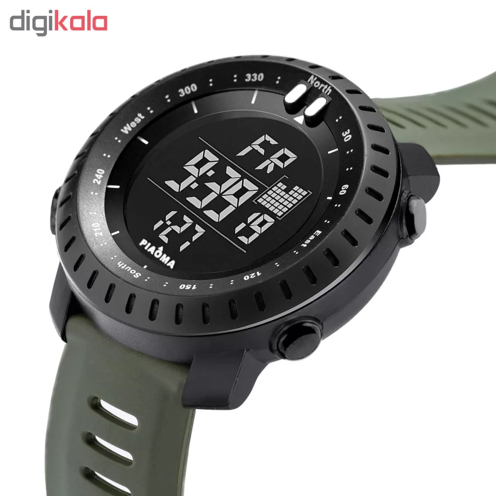 ساعت مچی دیجیتال مردانه پیائوما مدل DAV-G