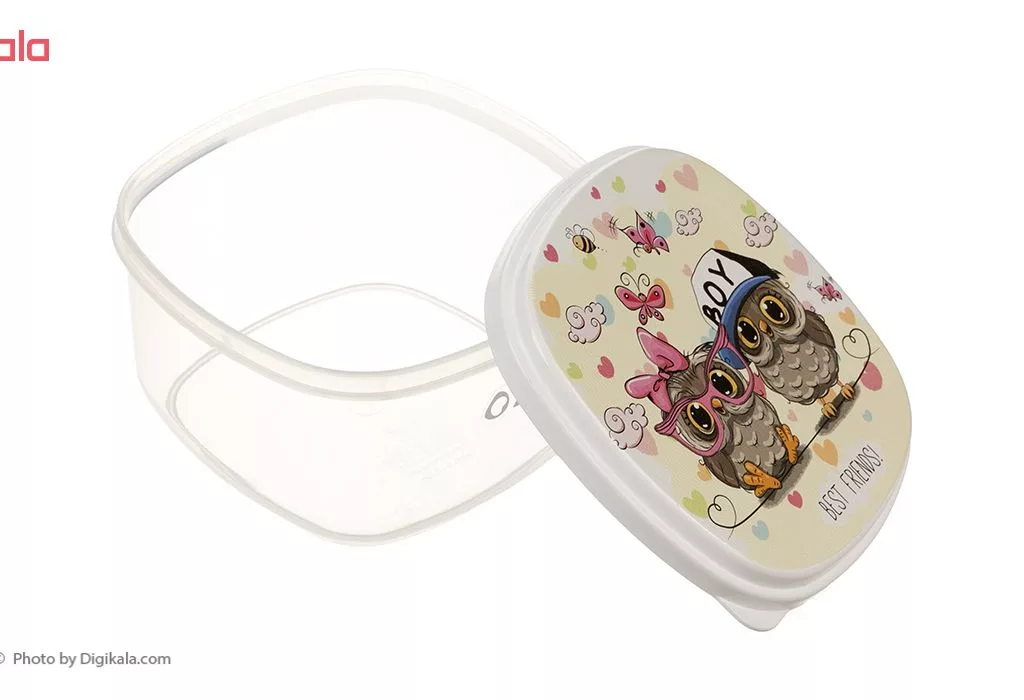 ظرف نگهدارنده زیبا کد 002 مجموعه ۴ عددی