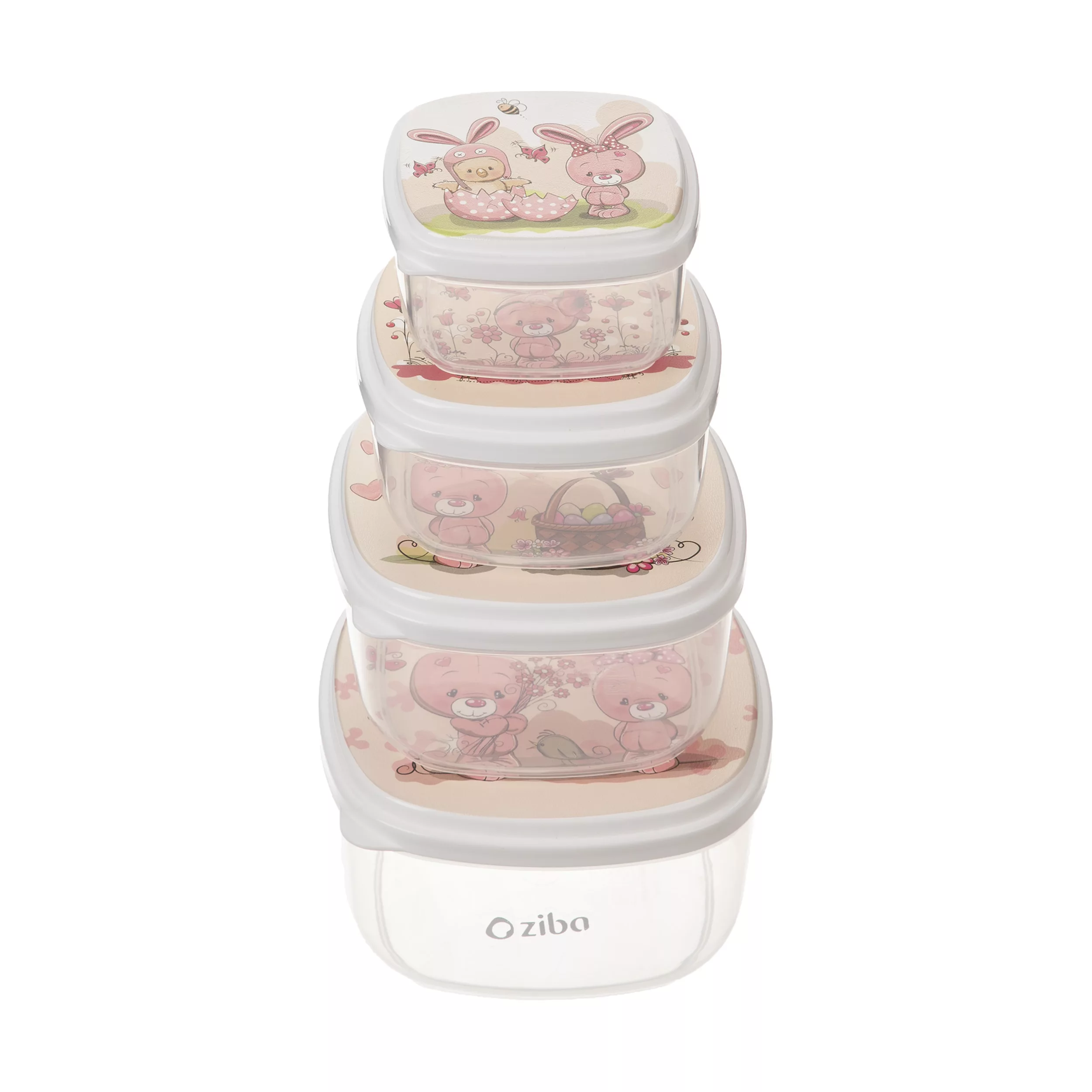 ظرف نگهدارنده زیبا کد ۰۰۳ مجموعه ۴ عددی