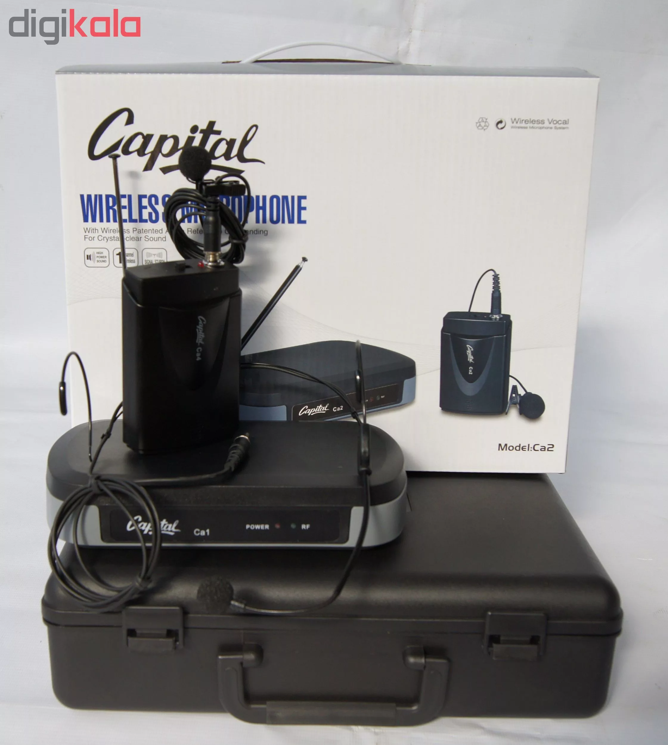 ست میکروفن بی سیم کاپیتال مدل Ca2
