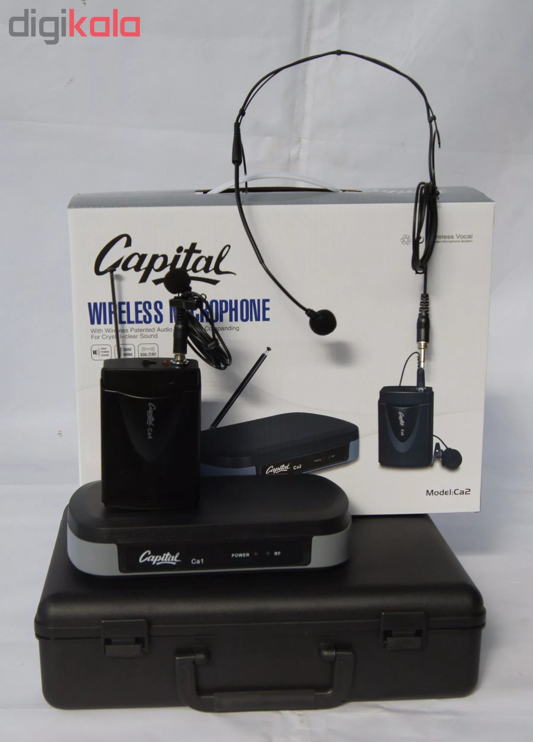 ست میکروفن بی سیم کاپیتال مدل Ca2