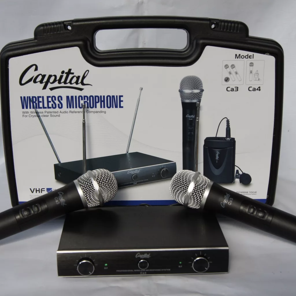 میکروفن بی سیم کاپیتال مدل Ca3