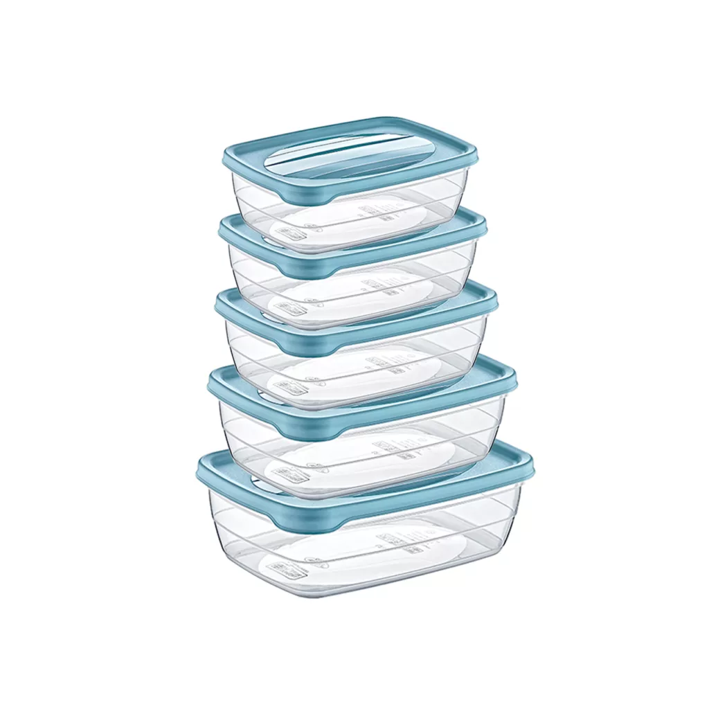 ظرف نگهدارنده هوبی لایف مدل Trend مجموعه 5 عددی