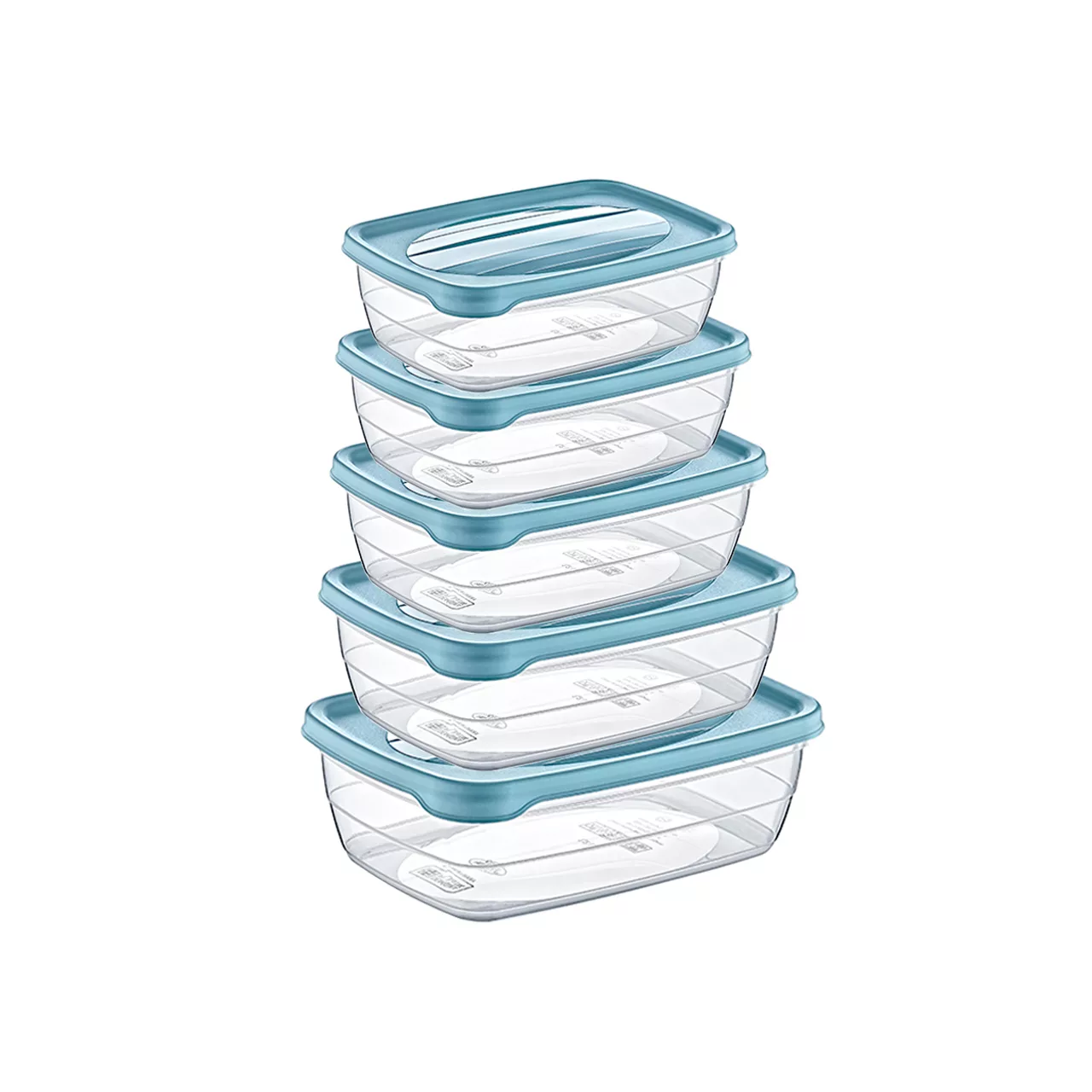 ظرف نگهدارنده هوبی لایف مدل Trend مجموعه 5 عددی