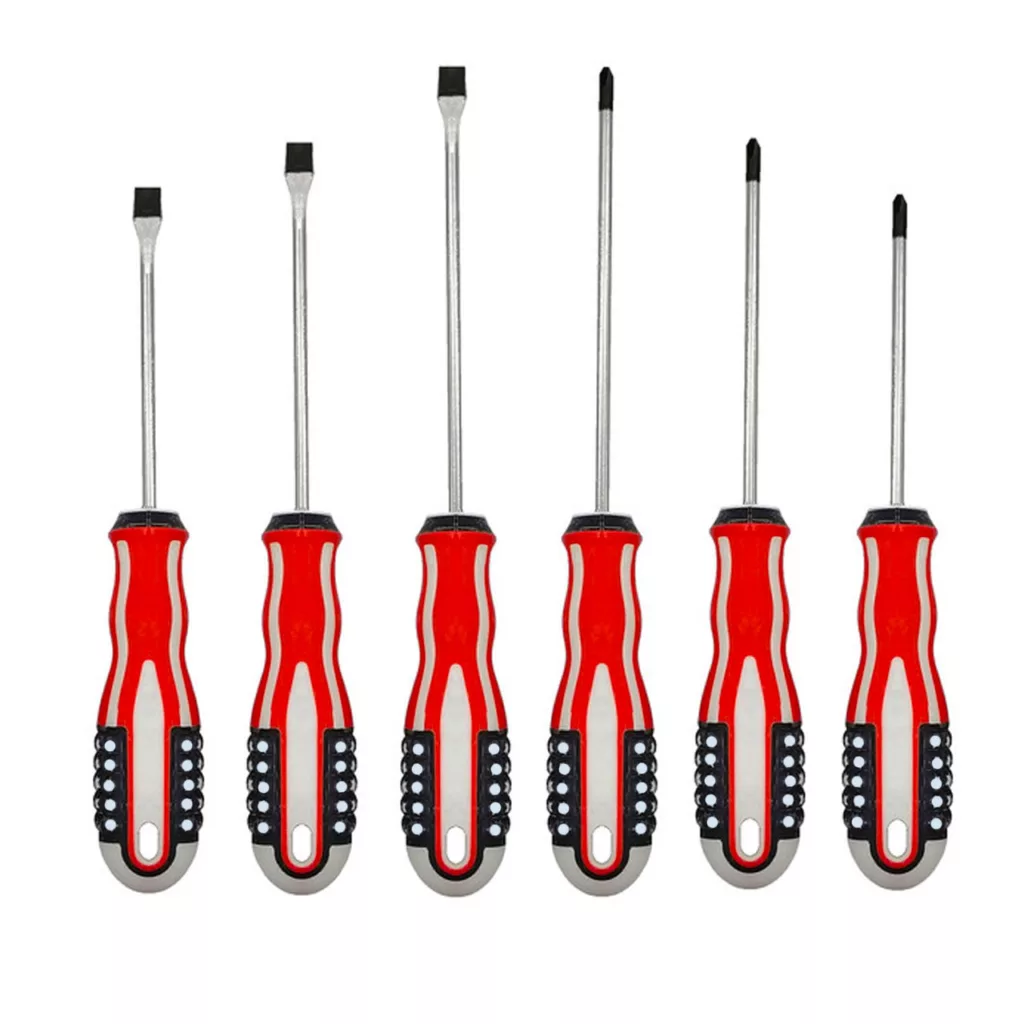 پیچ گوشتی مدل اچ اس مدل SCREWDRIVER بسته 6 عددی