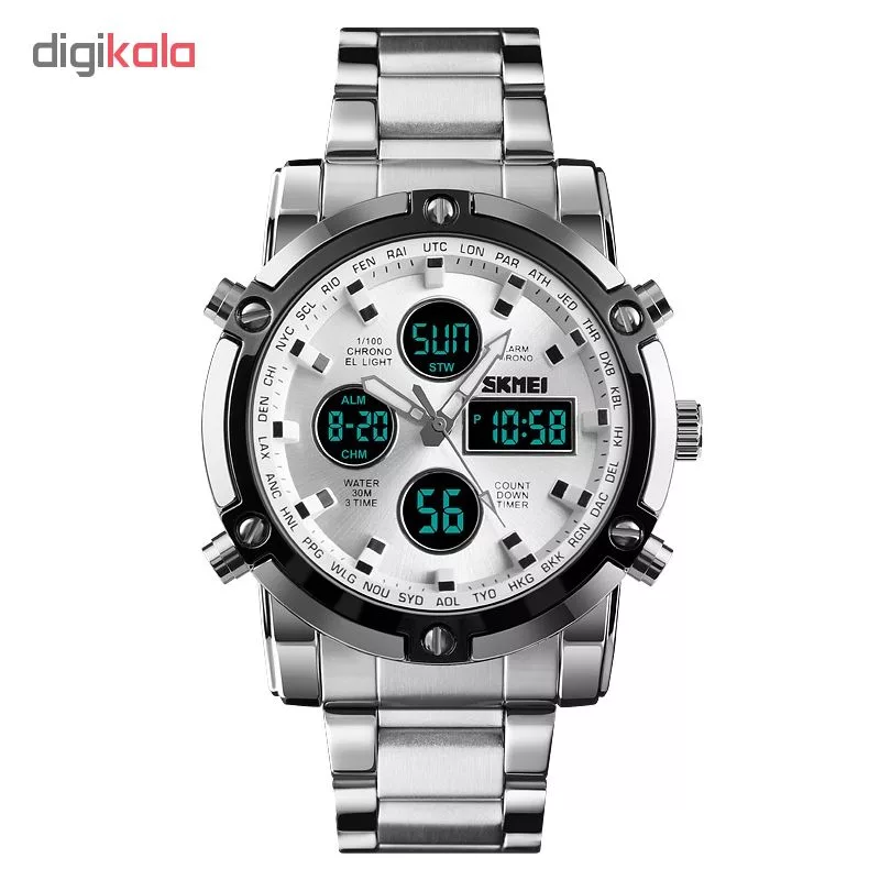ساعت مچی عقربه ای مردانه اسکمی مدل 1389 کد 02