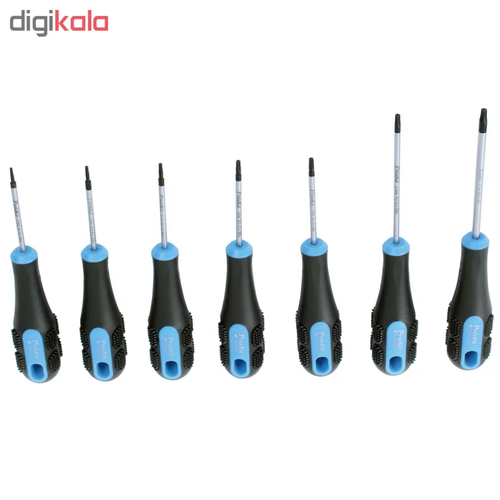 مجموعه 7 عددی پیچ گوشتی پروسکیت مدل SD-2302