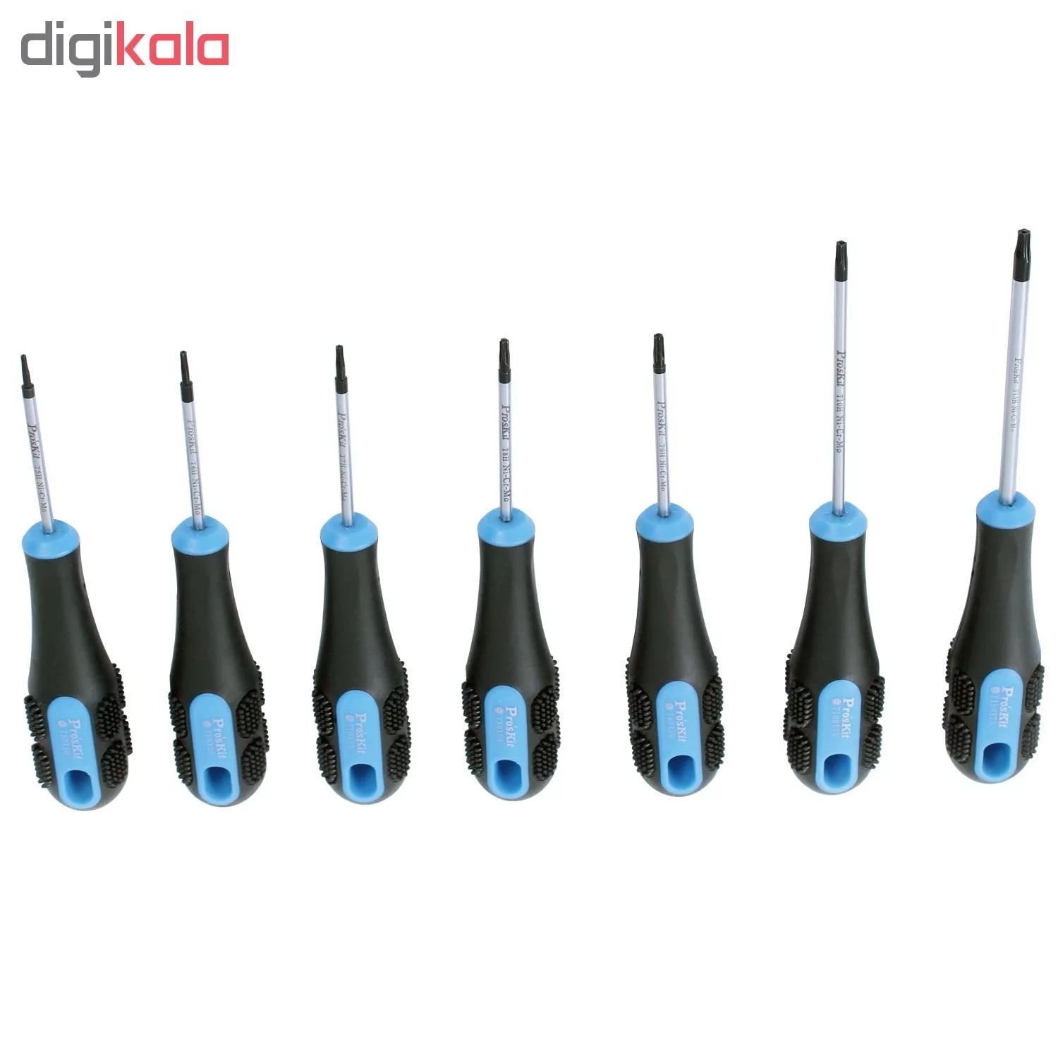 مجموعه 7 عددی پیچ گوشتی پروسکیت مدل SD-2302