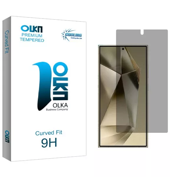 محافظ صفحه نمایش حریم شخصی کولینگ مدل Olka مناسب برای گوشی موبایل سامسونگ Galaxy S24 Ultra