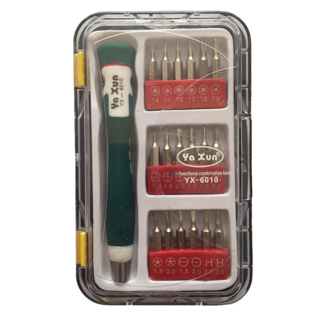 مجموعه 19 عددی سری پیچ گوشتی یاکسون مدل YX-6010