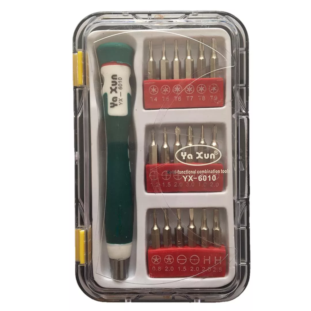 مجموعه 19 عددی سری پیچ گوشتی یاکسون مدل YX-6010
