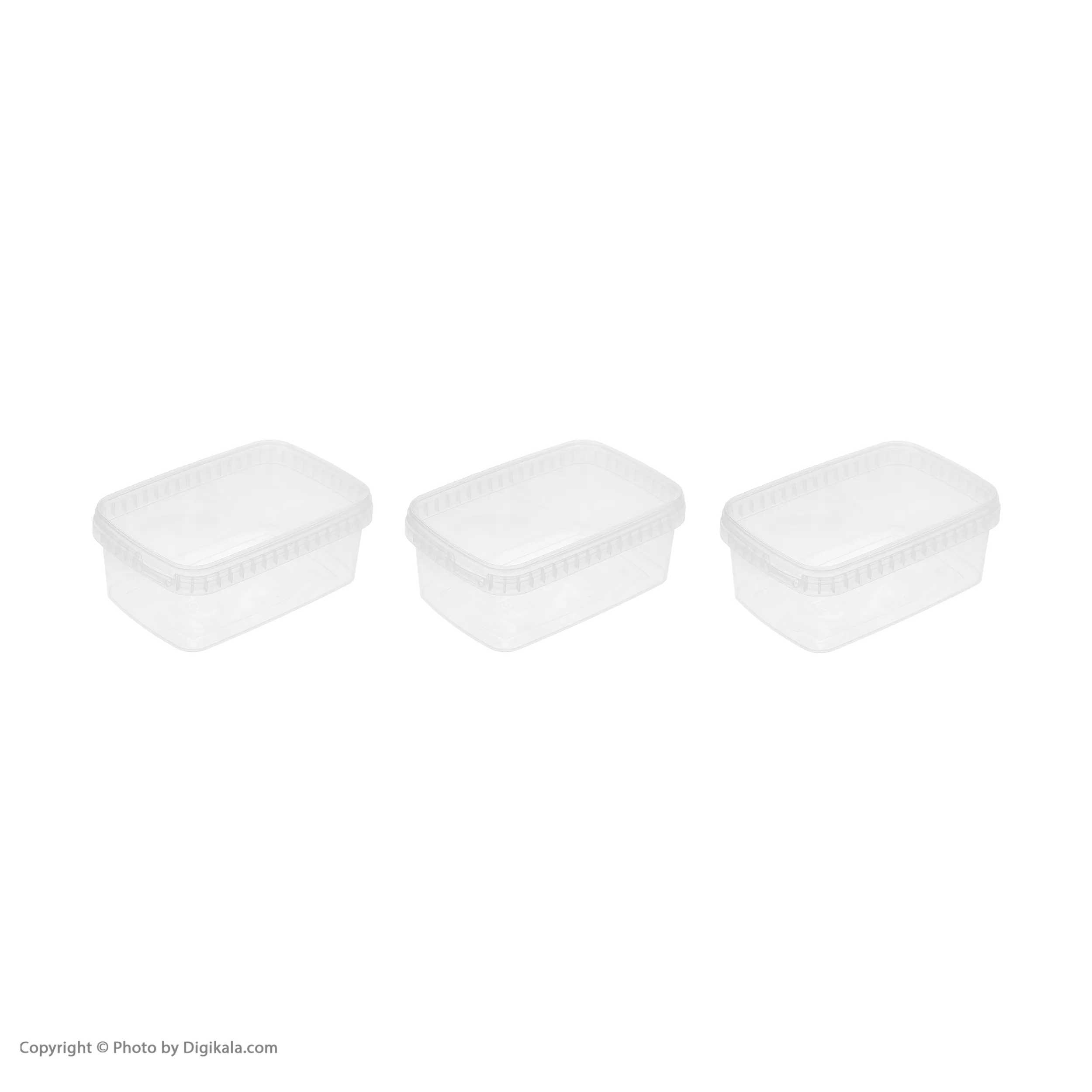 ظرف نگهدارنده پیکنیک مدل Mr16 بسته 3 عددی