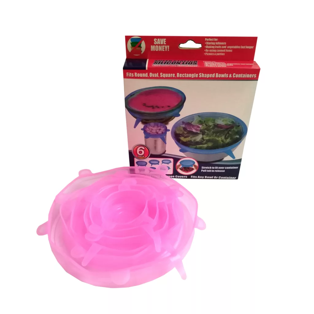 درپوش ظرف مدل A2021 مجموعه 6 عددی