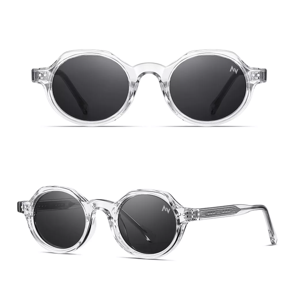 عینک آفتابی فرم خاص آلبرت وگ مدل SZ8207 Transparent Obsidian