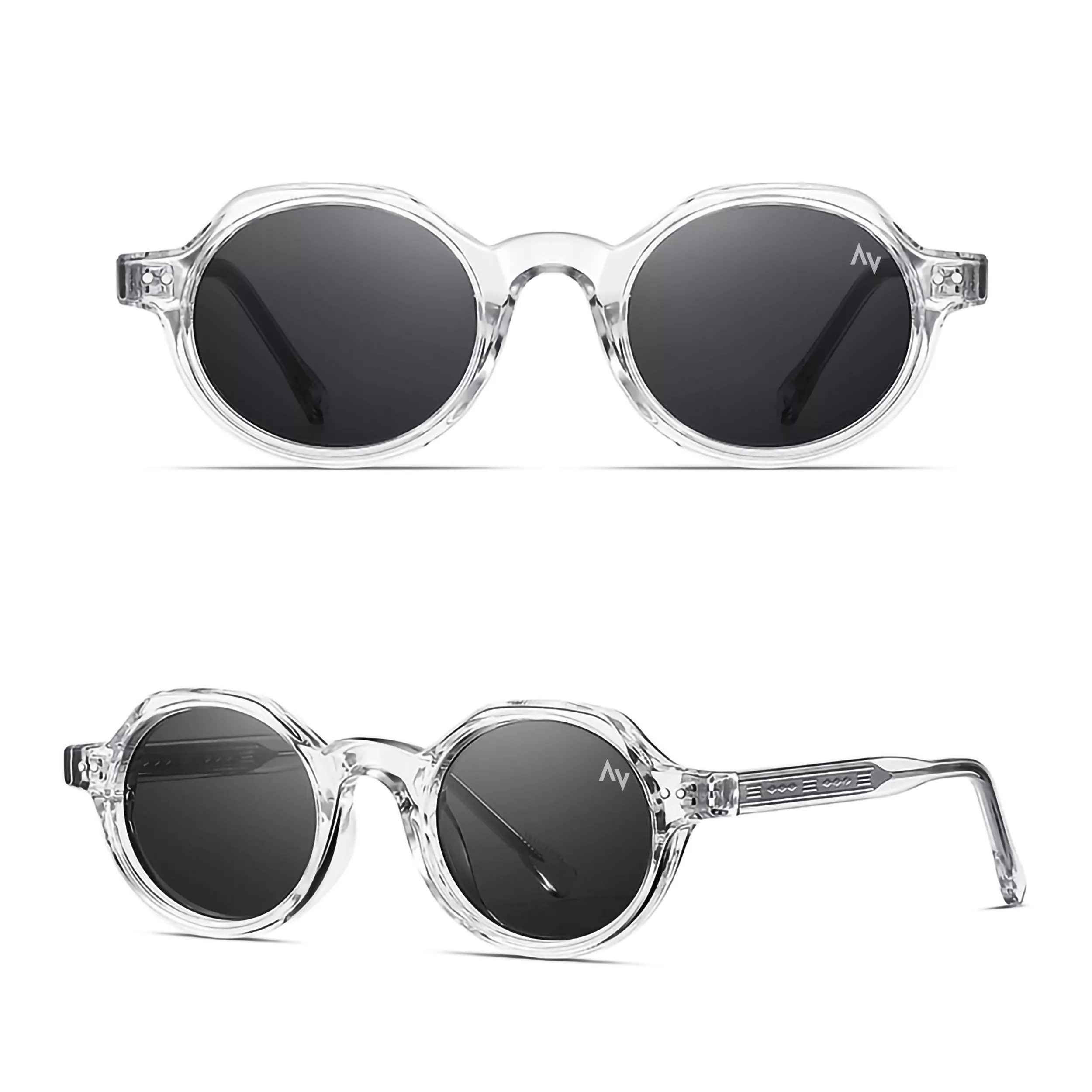 عینک آفتابی فرم خاص آلبرت وگ مدل SZ8207 Transparent Obsidian