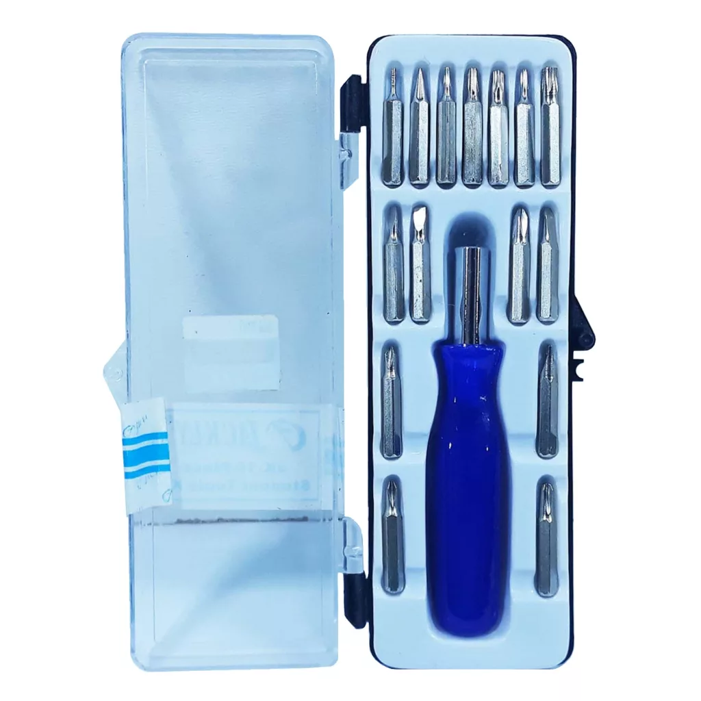 مجموعه 16عددی سری پیچ گوشتی جکلی مدل JLK-225