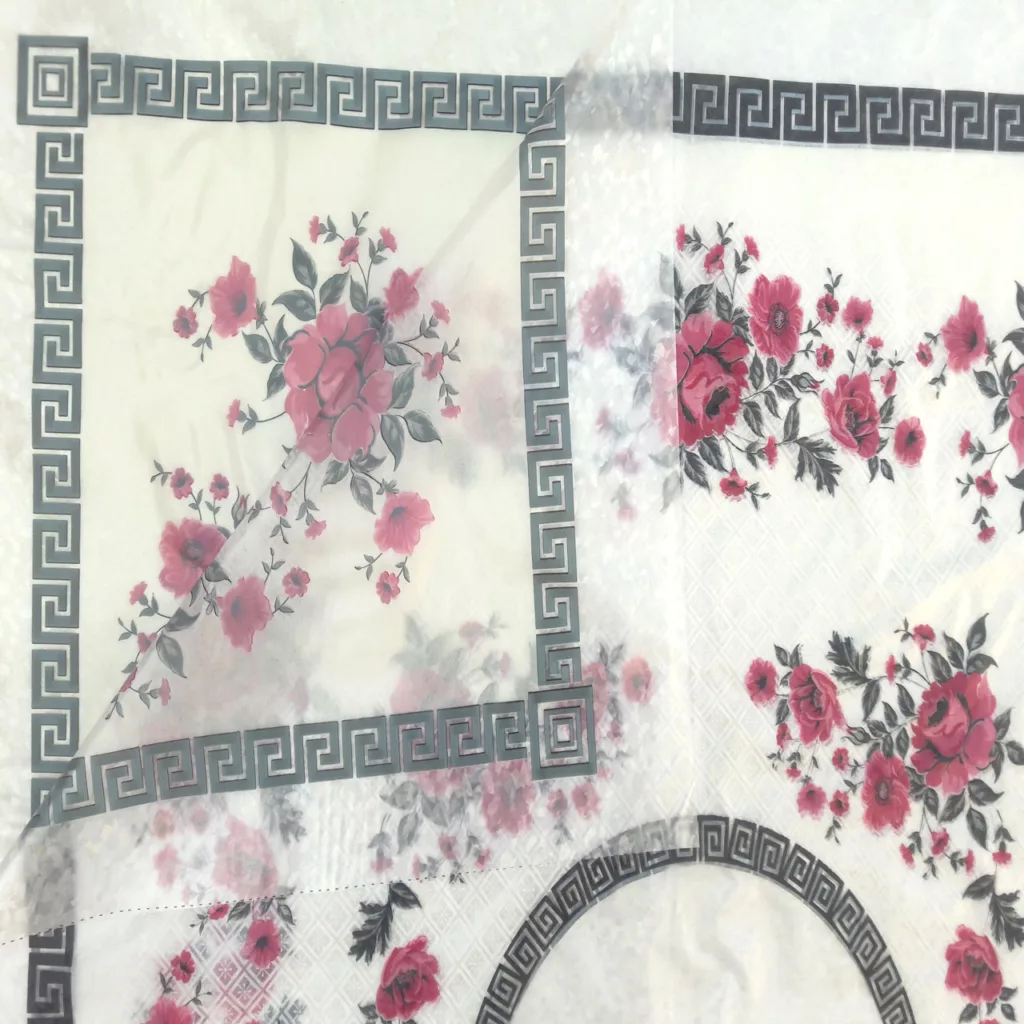 سفره 6 نفره طرح گلها کد GIT 2