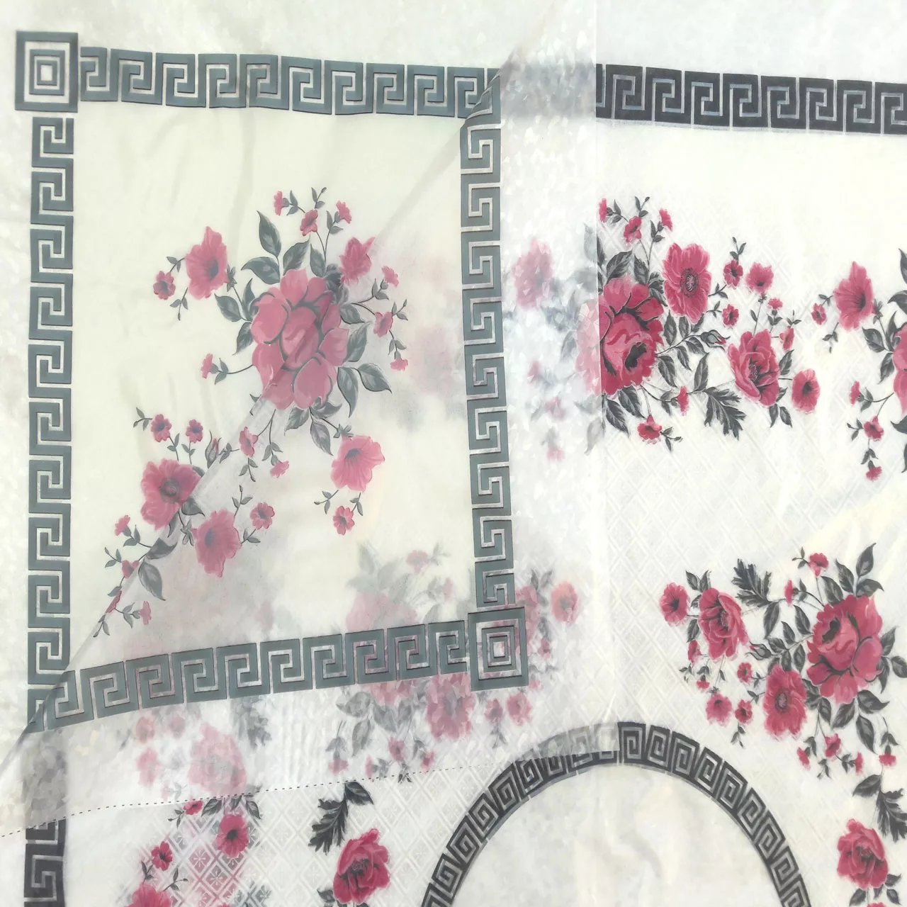 سفره 6 نفره طرح گلها کد GIT 2