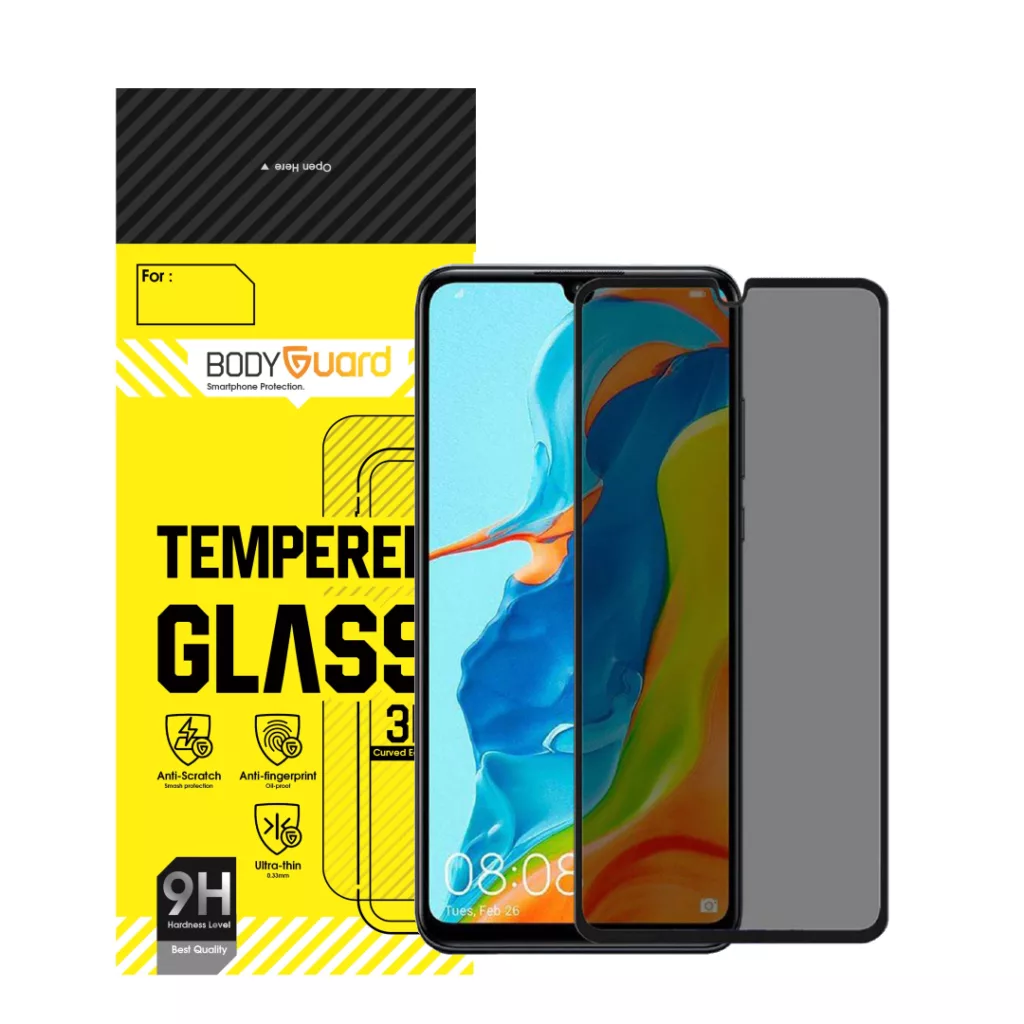 محافظ صفحه نمایش حریم شخصی بادیگارد مدل PH مناسب برای گوشی موبایل هوآوی P30 Lite