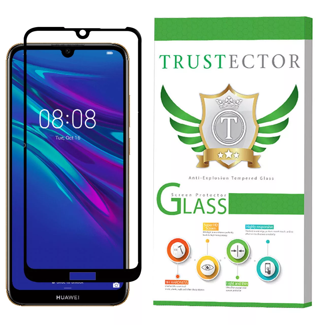 محافظ صفحه نمایش تراستکتور مدل GSS مناسب برای گوشی موبایل هوآوی Y6 2019