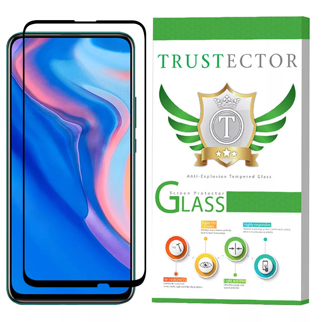 محافظ صفحه نمایش تراستکتور مدل GSS مناسب برای گوشی موبایل هوآوی Y9 Prime 2019