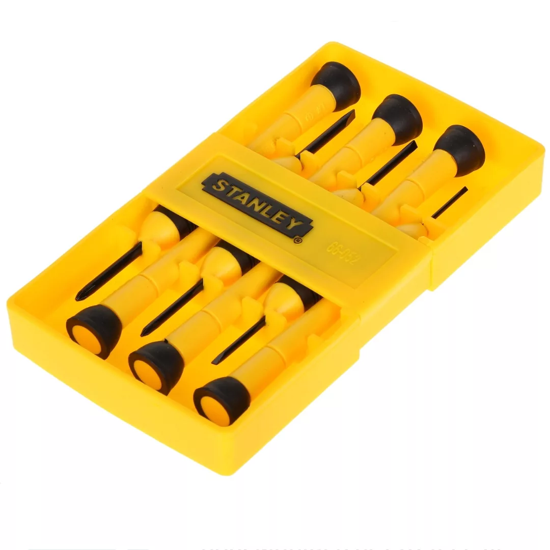 مجموعه 6 عددی پیچ گوشتی ساعتی استنلی مدل 052-66-0