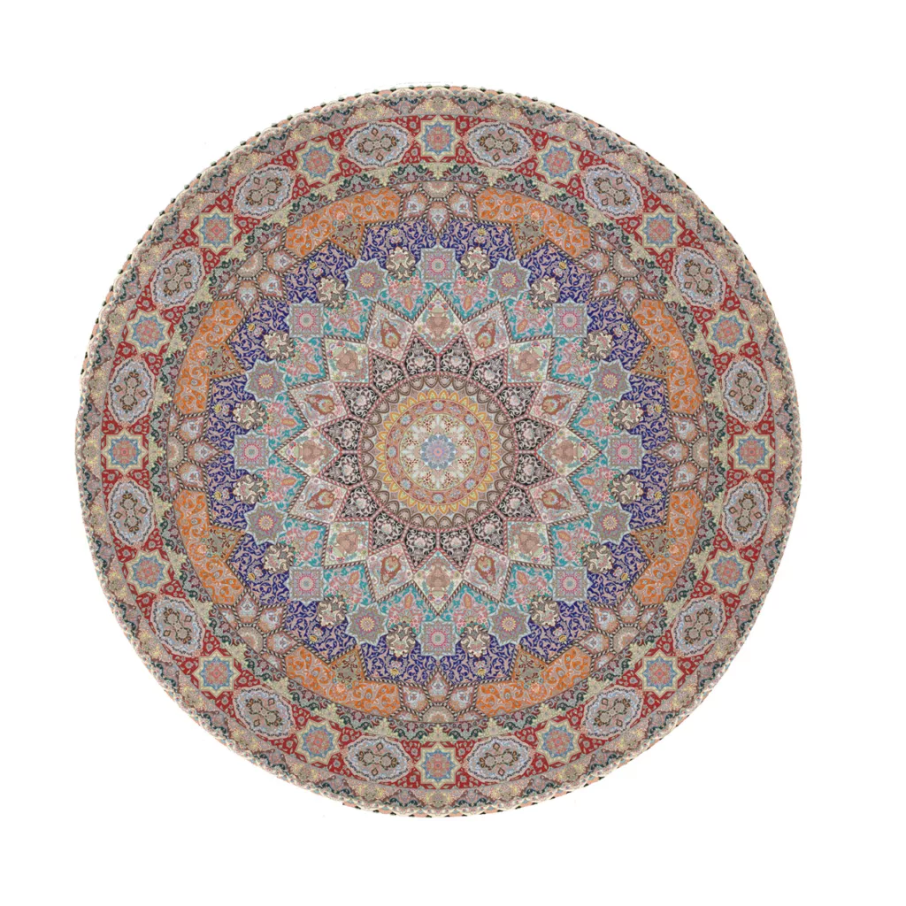 پادری کد 1344 سایز 90×90 سانتی‌متر