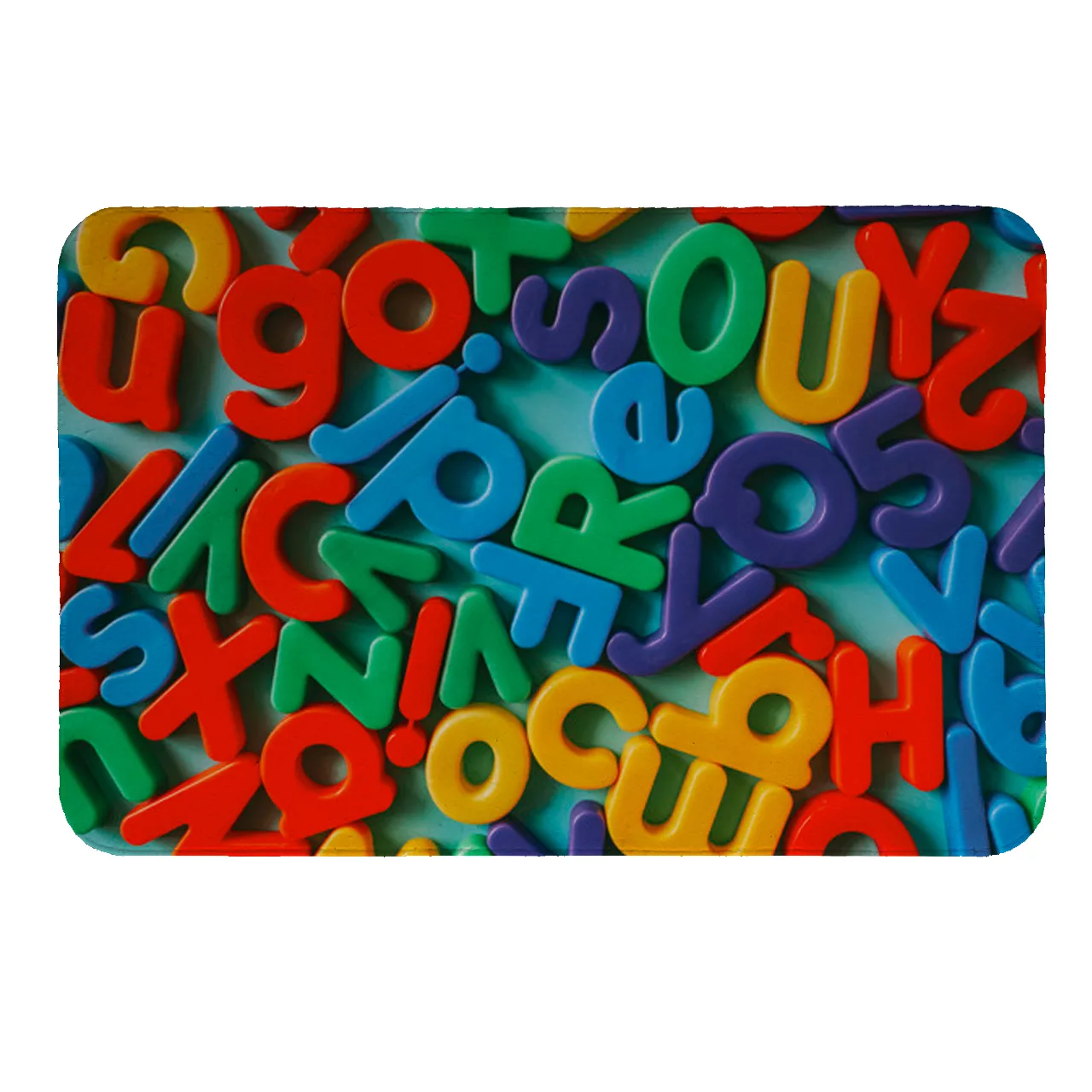 پادری طرح حروف انگلیسی کد 8101 سایز 60 × 40 سانتی‌متر