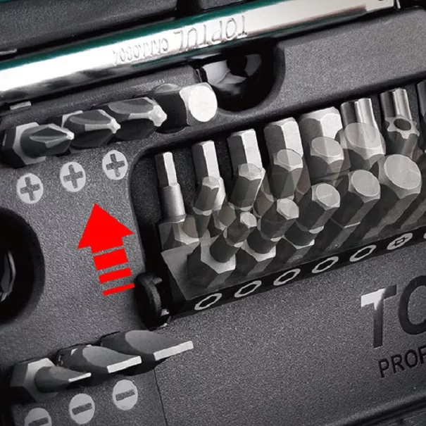 مجموعه 41 عددی آچار بکس تاپ تول کد GADW4101