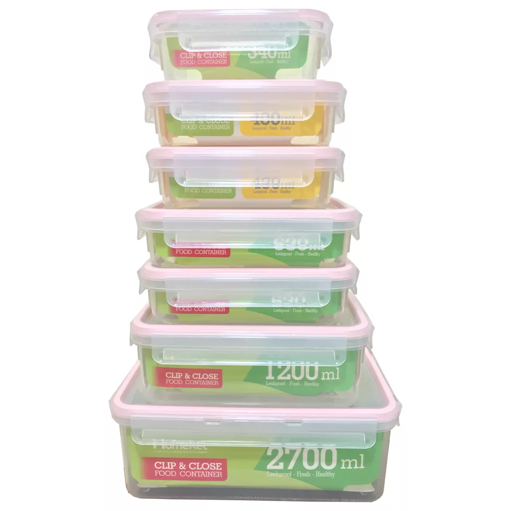 ظرف نگهدارنده هوم کت کد 3447 مجموعه 7 عددی