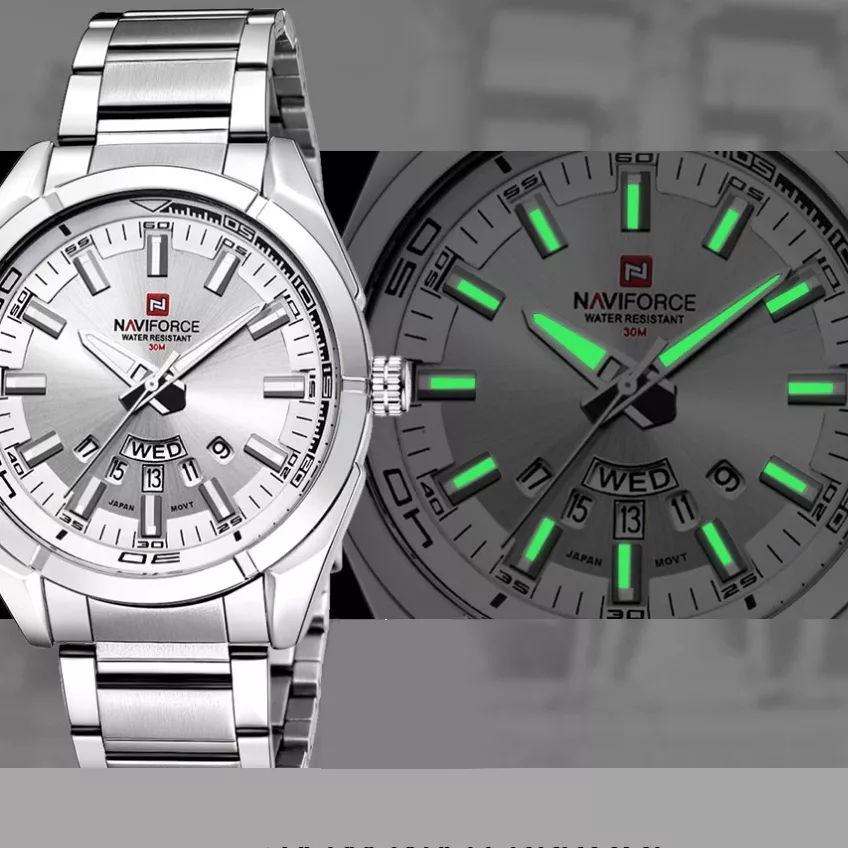 ساعت مچی عقربه ای مردانه نیوی فورس مدل NF9038-SW