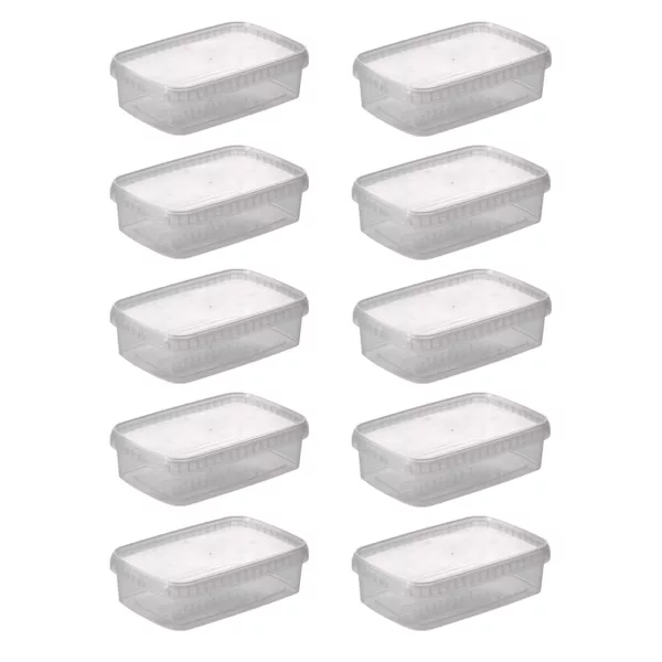 ظرف نگهدارنده طب پلاستیک مدل 1200C بسته 5 عددی