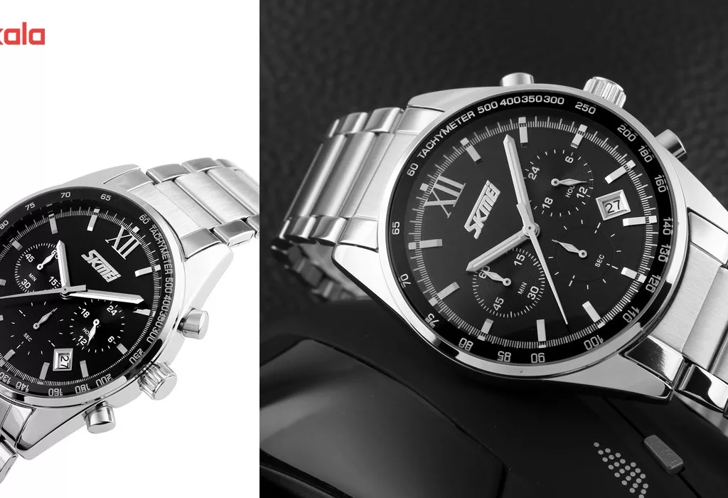 ساعت مچی عقربه ای مردانه اسکمی مدل 9096 کد 01