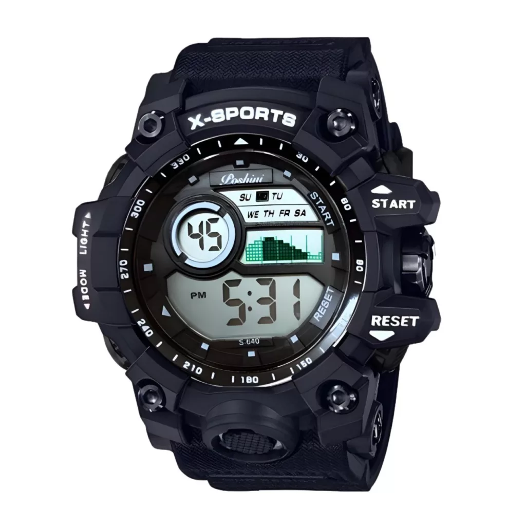 ساعت مچی دیجیتال مردانه مدل تک زمانه019