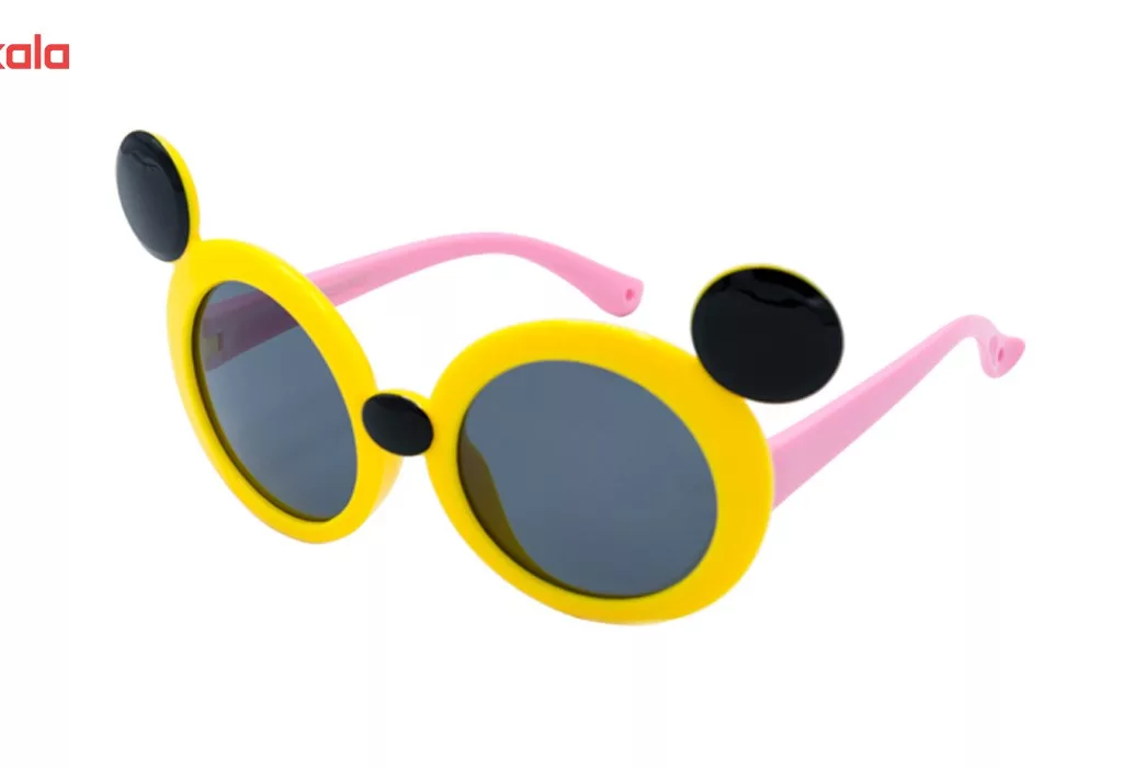 عینک آفتابی کودک اسکای مدل Yellow Mickey Mouse 121