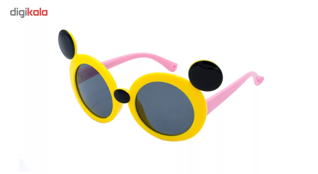 عینک آفتابی کودک اسکای مدل Yellow Mickey Mouse 121
