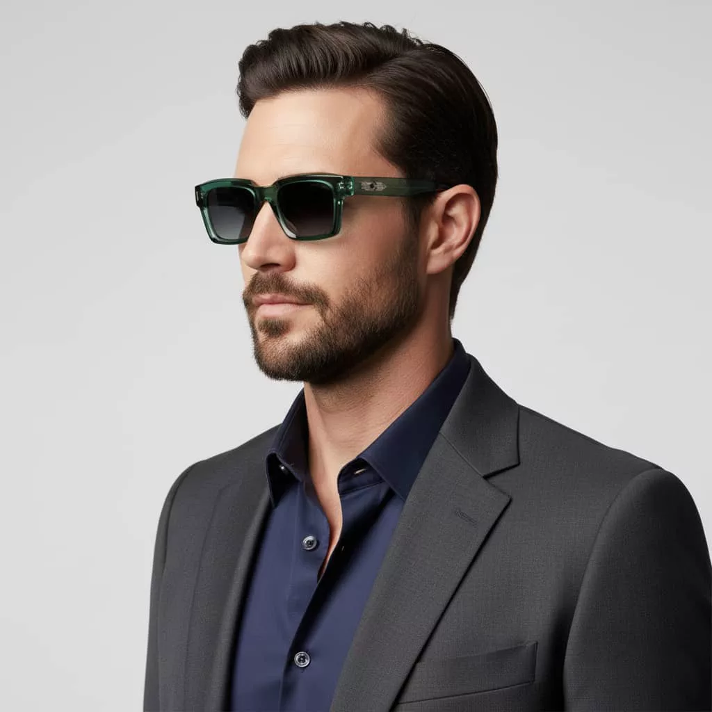 عینک آفتابی مستطیلی پلیس مدل SPL D2537 P