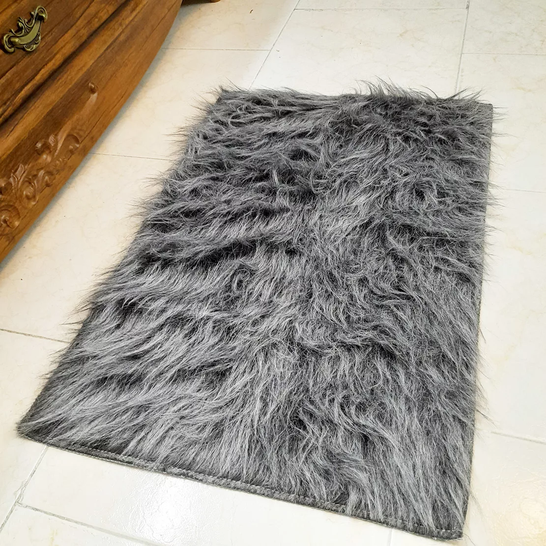 پادری تیگران مفشوو مدل خز پرزبلند سایز 40 × 60 سانتی متر