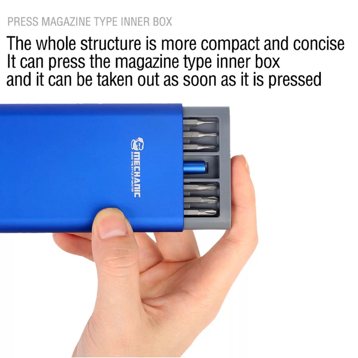 پیچ گوشتی مکانیک مدل iTech بسته 48 عددی