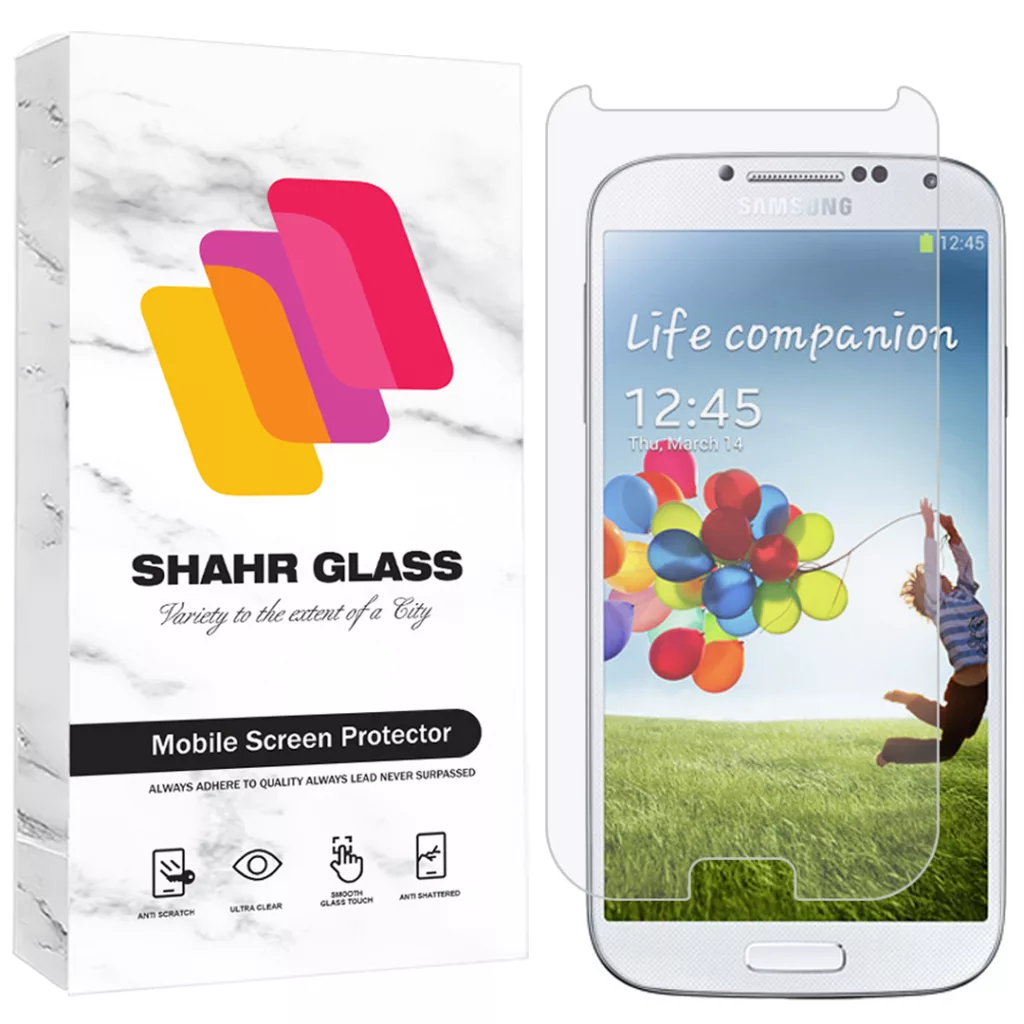 محافظ صفحه نمایش شهر گلس مدل SMPLS مناسب برای گوشی موبایل سامسونگ Galaxy S4