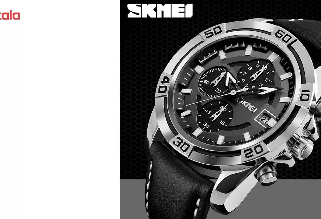 ساعت مچی عقربه ای مردانه اسکمی مدل 9156 کد 04