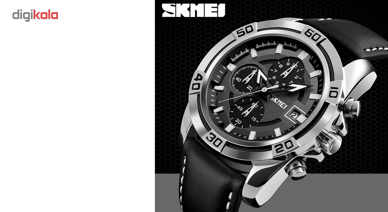 ساعت مچی عقربه ای مردانه اسکمی مدل 9156 کد 04