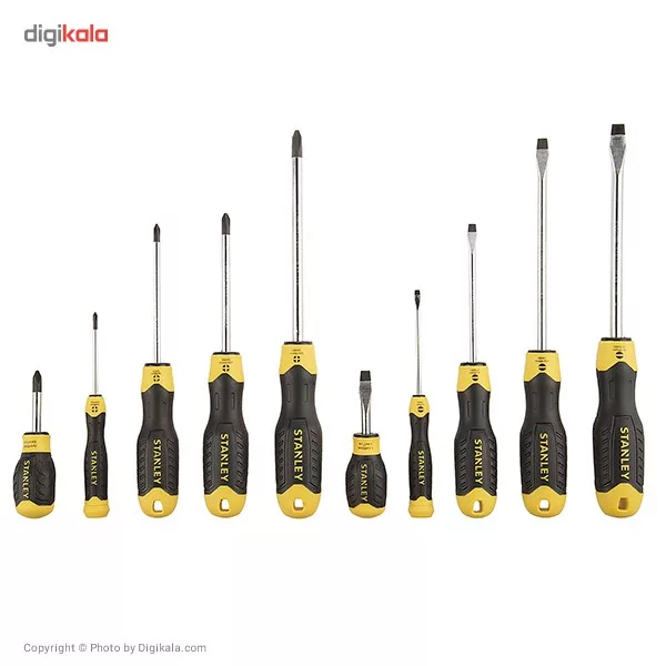 مجموعه 10 عددی پیچ گوشتی استنلی مدل 005-65-2