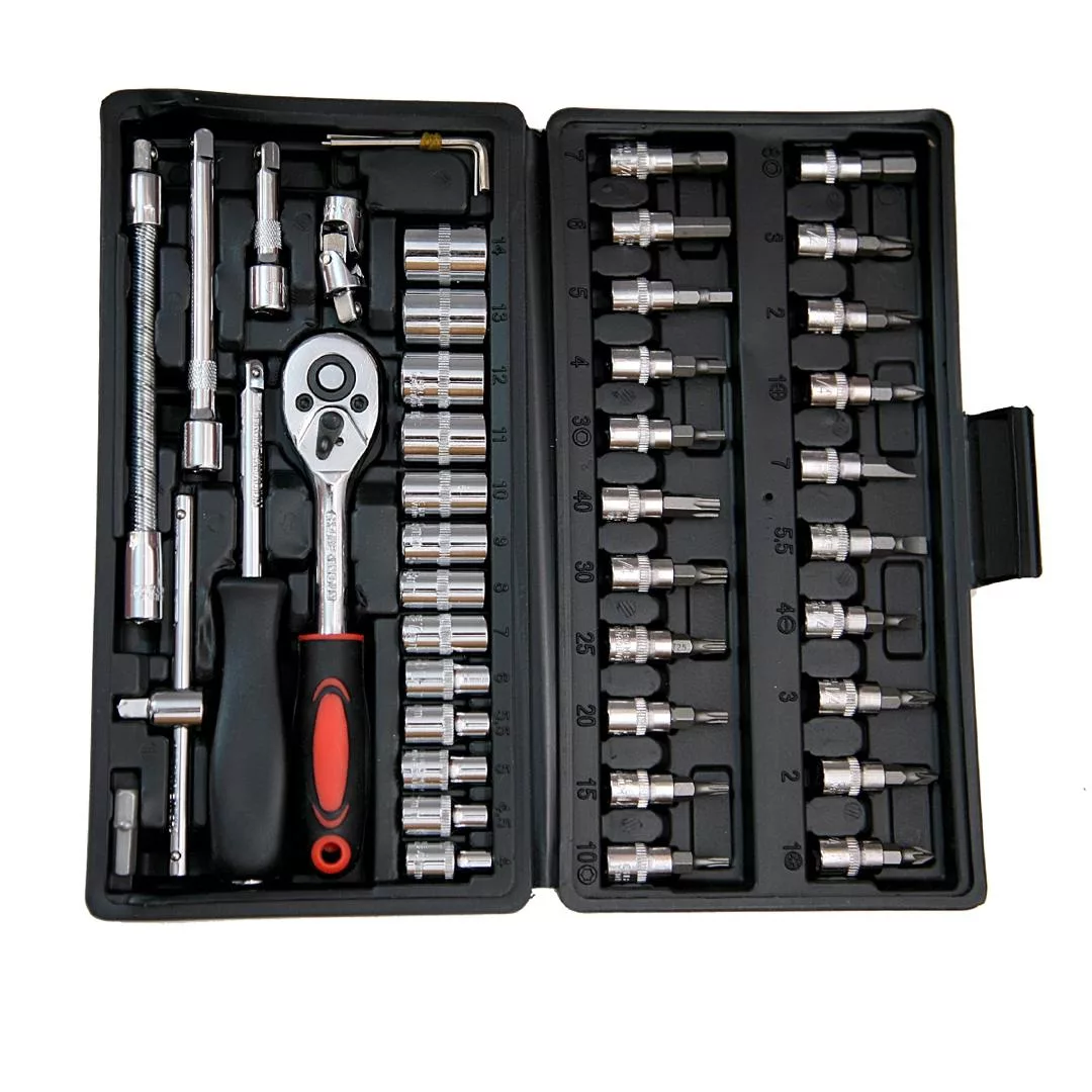 مجموعه 46 عددی آچار و سری بکس سی ار وی مدل CR-V