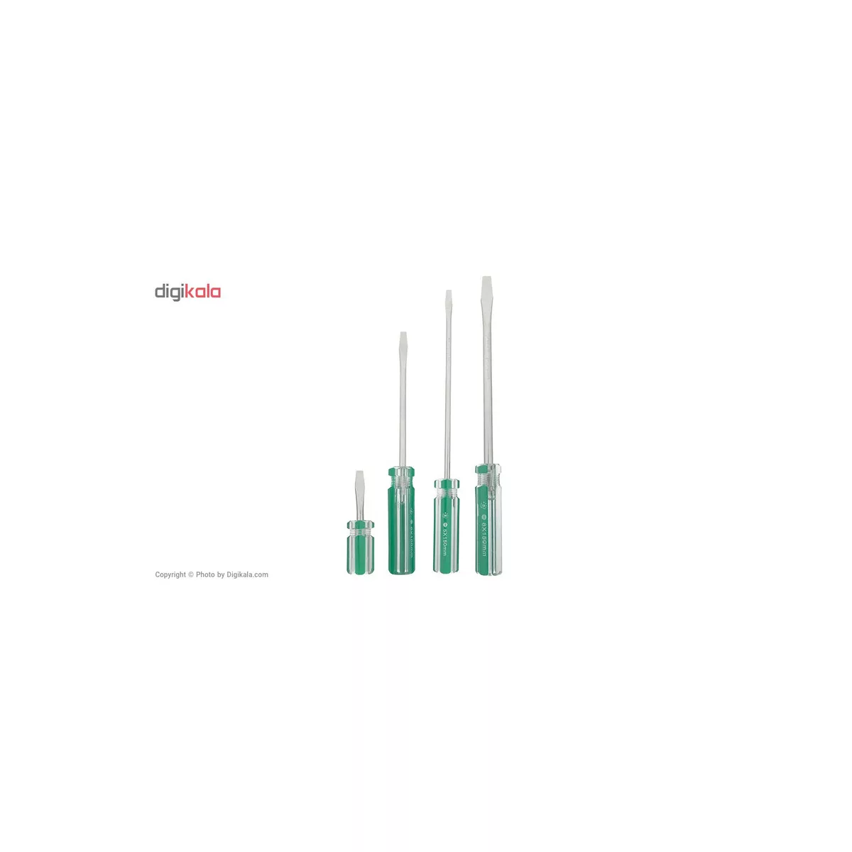 پیچ گوشتی مدل IRN بسته 7 عددی