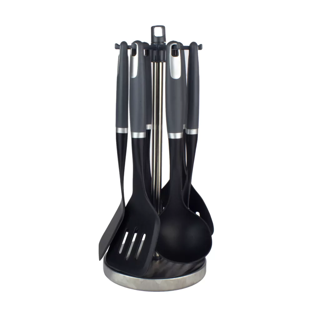 سرویس کفگیر و ملاقه 7 پارچه مدل سوزنی کد un-1160