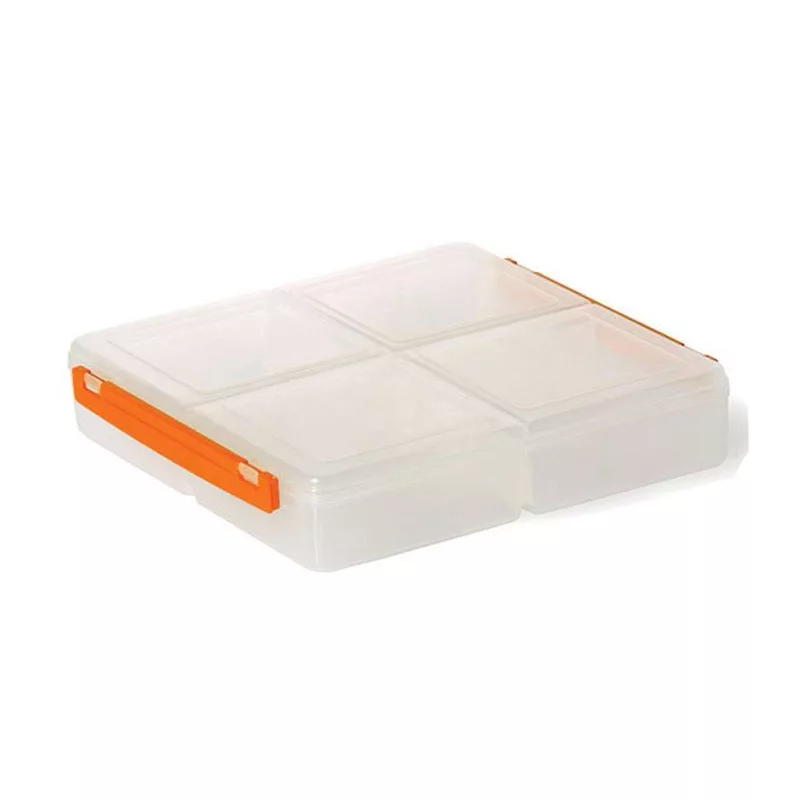 ظرف نگهدارنده لیمون مدل چهار قسمتی کد TP111