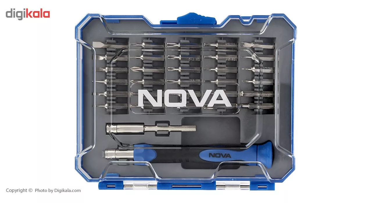 مجموعه 32 عددی سری پیچ گوشتی نووا مدل NTS 1328